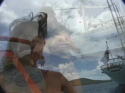 Minka on a cruise
