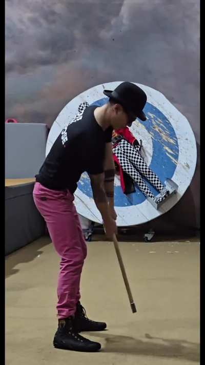 Mad golfer