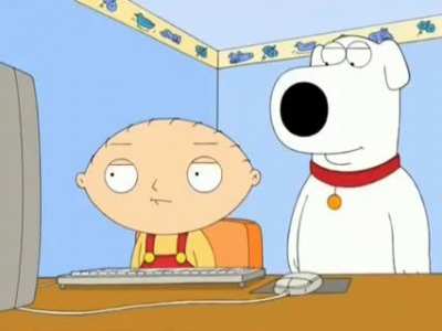 Stewie watches 2 Girls 1 Cup