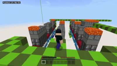 Trying to be productive in my minigame testing world