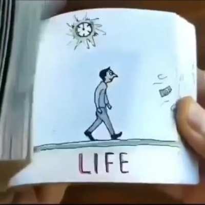 Amazing drawing timelapse of a boy to an old man!
