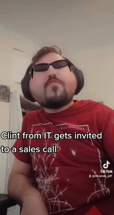 When the IT guy gets invited to a sales call