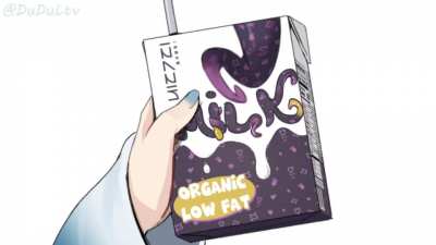 Gura drinks Ina's milk