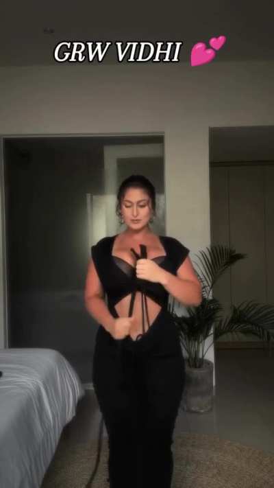 GRWM in black