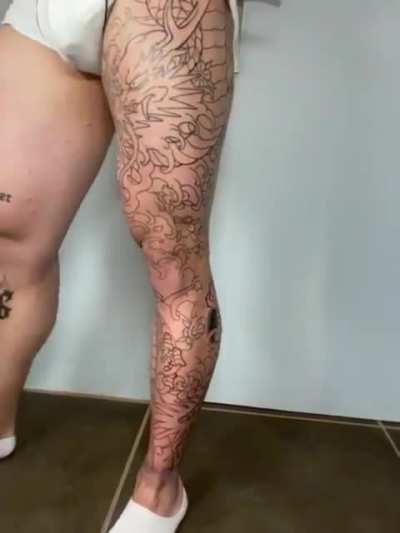 4&ordm; Session of My Munewari Bodysuit Project with @fabiocastilho.tattoo (based in Porto, Portugal).