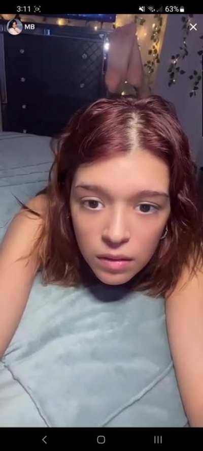 @mb_a_1101 struck gold. looks young, but she's 23. the type of person to hide her feet if it's made apparent, so if you do go check her out and she has her feet out, dont point it out