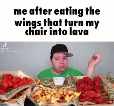 Me after