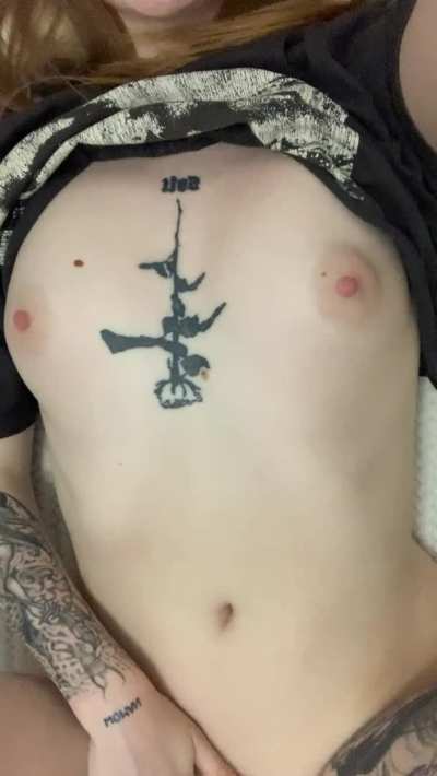 I reveal my whole nude body