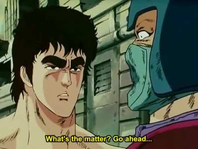 "Oh no" [Fist of the North Star]