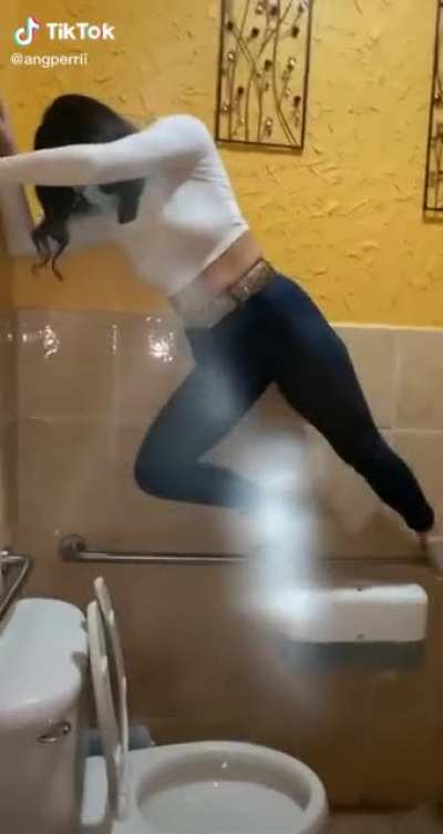 Will she fall??