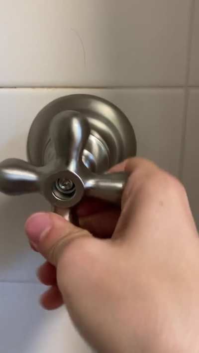Help fixing loose shower knobs
