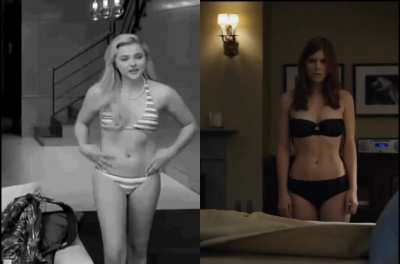 Chlo&Atilde;&laquo; Grace Moretz vs Kate Mara 