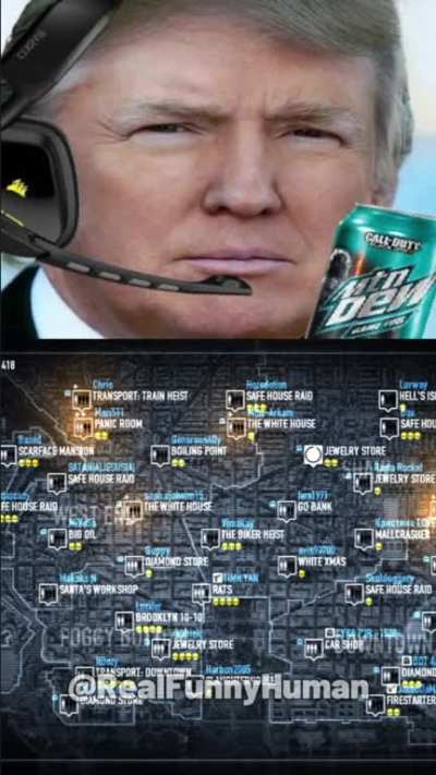 The Presidents go heisting