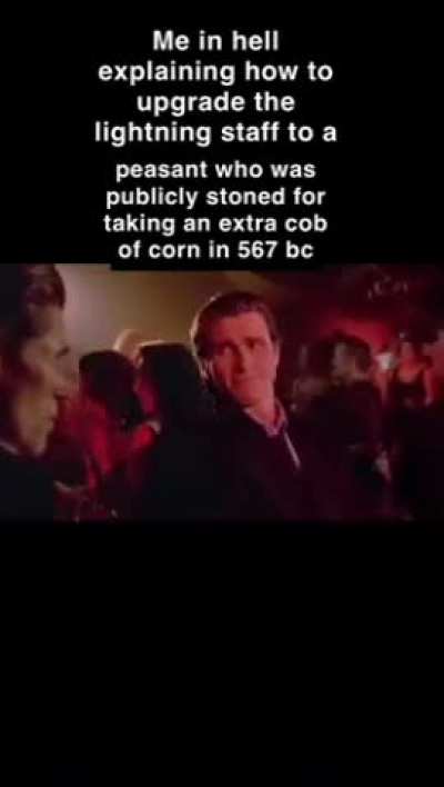 He needs to know