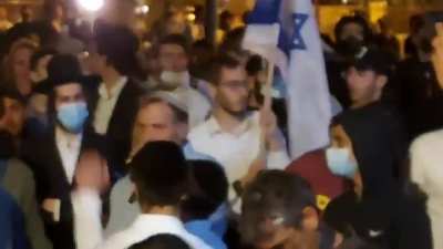 Gangs of Jewish supremacists swarm Palestinian East Jerusalem, chanting &ldquo;Death to the Arabs. Jews are souls! Arabs are sons of wh*res!&rdquo;