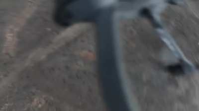 UA drone rams RU drone (93 OMBr) Bakhmut direction 