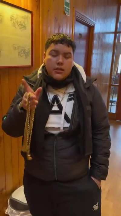 Que chucha dijo?