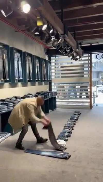 Folding Jeans