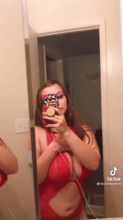 Milk Lady in Red