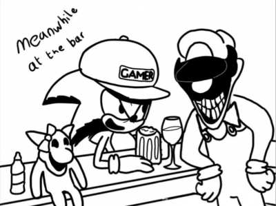 i made some (not amazing) art for my "impasta night" cover