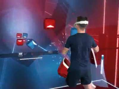 While everyone is talking about V28 I figured out how to use MR with Beat Saber :)