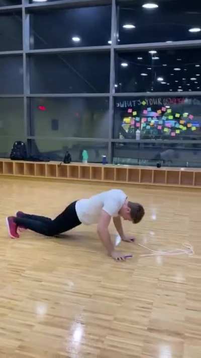 Extreme freestyle jump roping