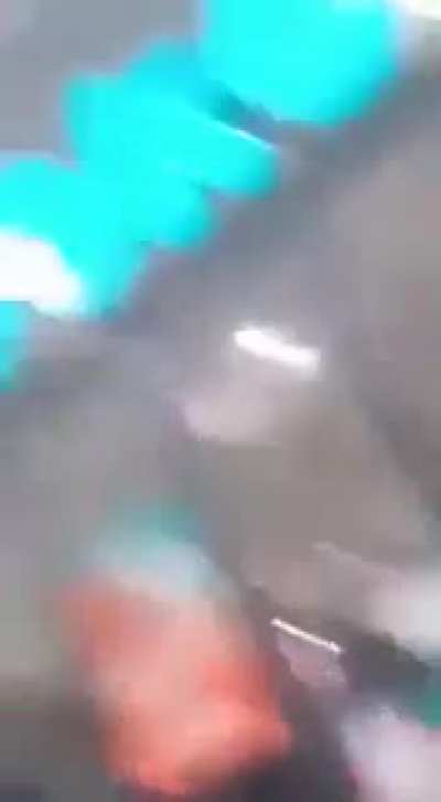 "Phuma Phuma!" South African National Defence Force member gives looters a choice between exiting or a 12 gauge shot