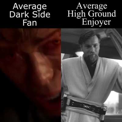 Dark side cringe