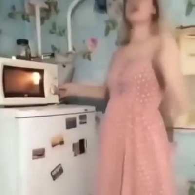 gigachad microwave