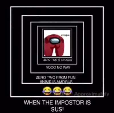 ZERO TWO Kinda sus!!.!1 🤔🤨😑😑😑🙄