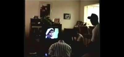 "She's going for it" - reaction to Whitney Houston singing the national anthem in 1991 [Happy Freakout]