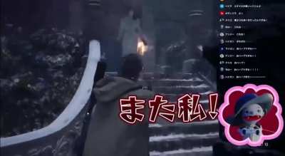 she said the word! lol. btw, this is from jp biohazard official twitter and the puppet is voiced by inoue kikuko, lady d's jp va.