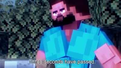 When a roblox lover and minecraft lover plays a bizarre day