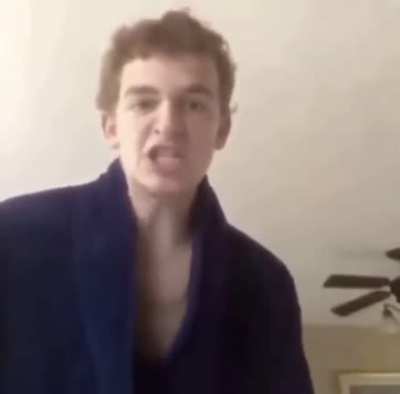 Klaus as a child.