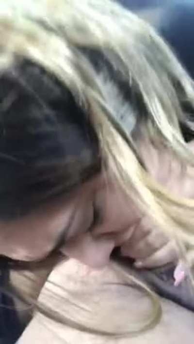 *Amateur* Never Been Caught Before REAL Cheating Latina Whore Deep Throats Outside Her Work 🤤 (OC) [SOUND]