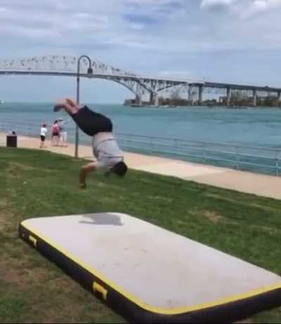 Round and round he goes&hellip;