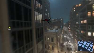 Spiderman Swinging