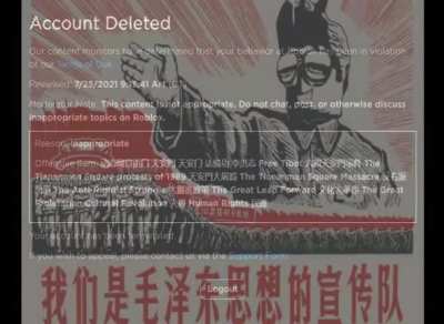 Solidarity to our glorious comrades on Roblox in their defense of the revolution! 光荣的中华人民共和国 Auth-Left