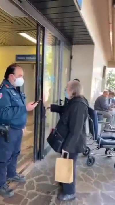 Medical apartheid in action as this Italian woman is refused entry for diabetes treatment, because she doesn&rsquo;t have a vaccine passport