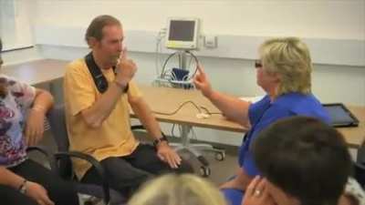 A retired Royal Marine suffering from degenerative Parkinson&rsquo;s Disease gets much better after DBS surgery!