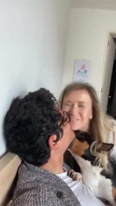 "You can't have him all to yourself!"