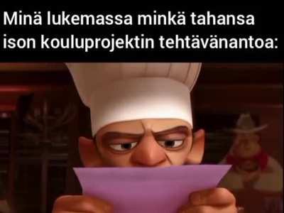 Siin&auml; kohtaa jo tiet&auml;&auml; ett&auml; nyt on kiire