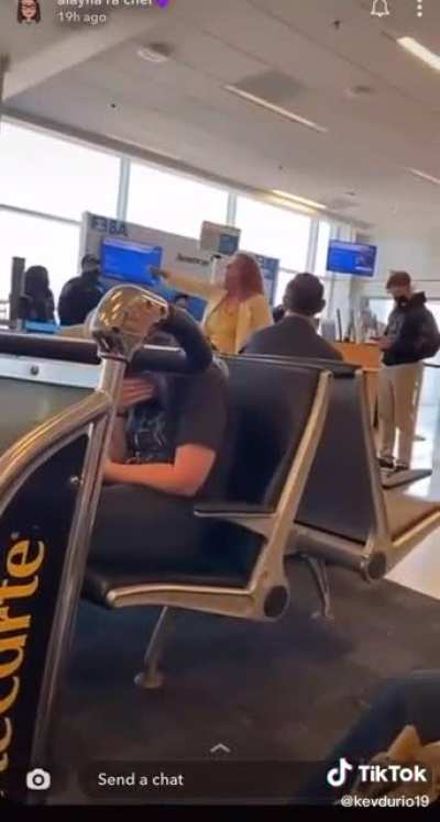 Manager of the airport, yeah okay karen