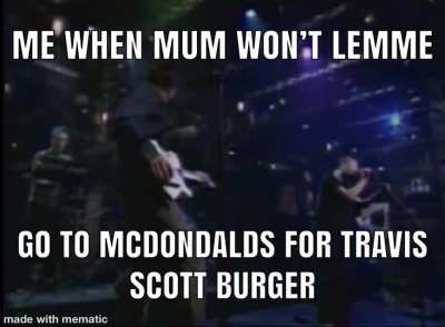 Thom wants his travvy patty