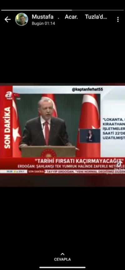 Beyker tayip a&ccedil;ıkladı KURTULDUK