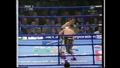 Prince Naseem Hamed makes a mockery of number 1 contender, Jos&eacute; Badillo for the WBO featherweight title. This clip never gets old.