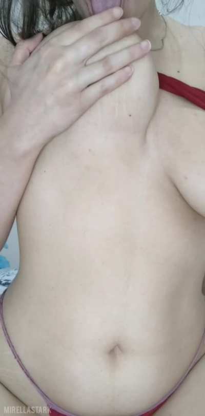 I can suck on them myself, but I'd rather you do it for me