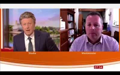#CharlieStayt: When was the last time the cabinet meet? Mark Spencer(Leader HoC): The end of July.. but the govt continues to function Charlie Stayt: Martin Lewis says this is on the scale of the pandemic... so why are you not meeting &amp;amp; talking about 