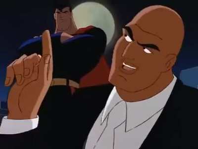 "WHERE'S THE DOG LUTHOR!? YOU TOOK THE DOG"