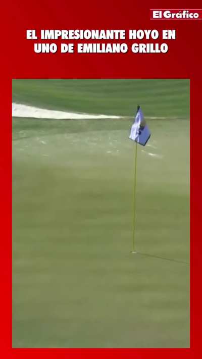 (Golf) hoyo en uno del argentino Emiliano Grillo en el abierto de Phoenix